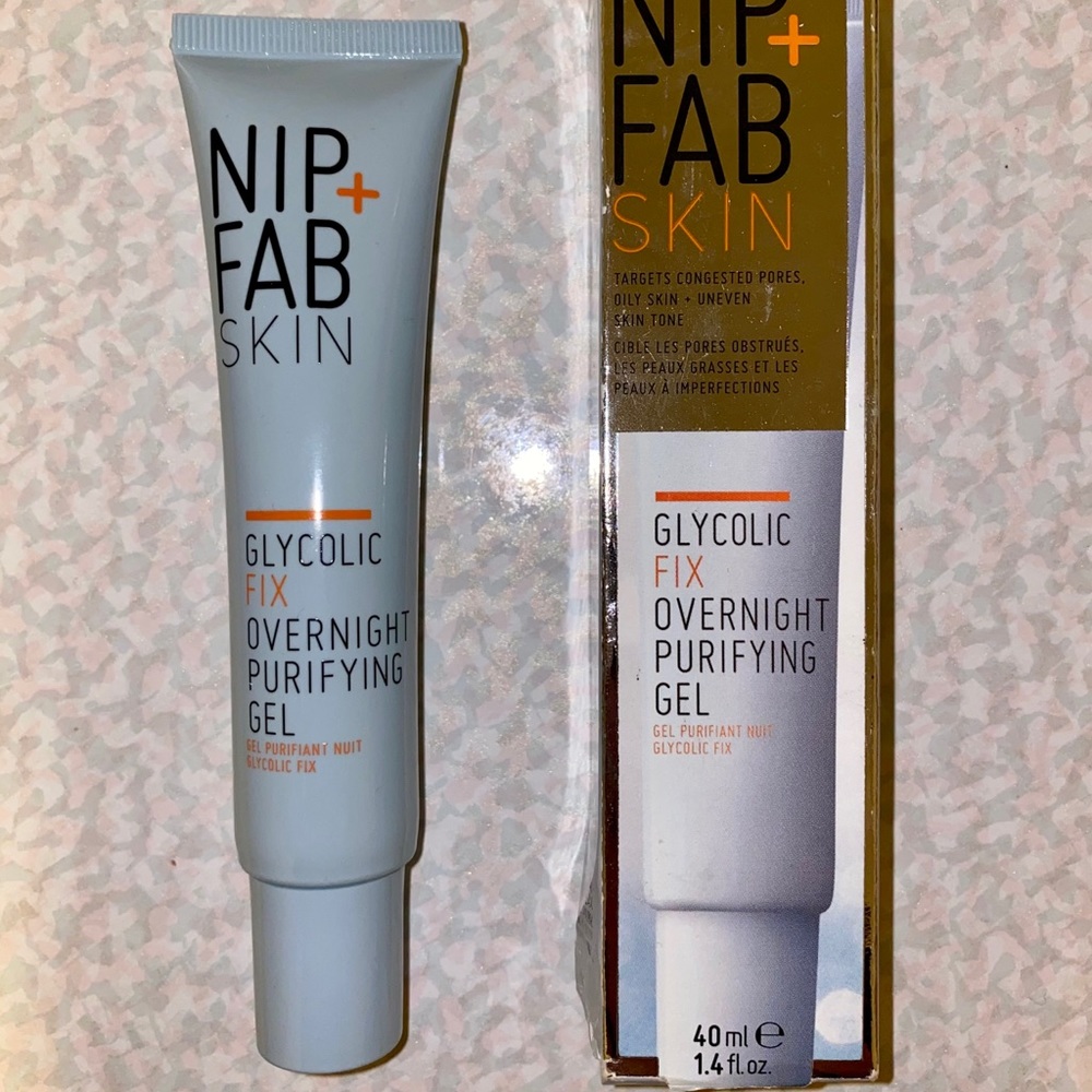 NIP + FAB SKIN Glycolic Overnight Purifying Gel